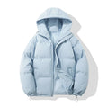 Unisex hooded cotton puffer jacket - view 15